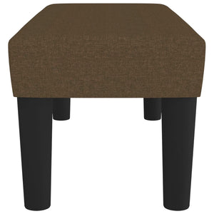 Bänk brun 70x30x30 cm tyg