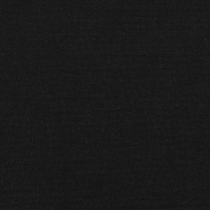 Sängram utan madrass svart 180x200 cm tyg