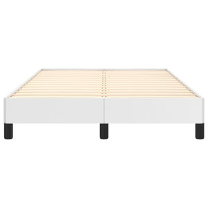 Sängram vit 120x200 cm konstläder