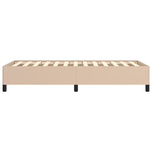 Sängram cappuccino 90x190 cm konstläder