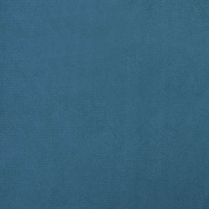 Hundbädd blå 95x55x30 cm sammet