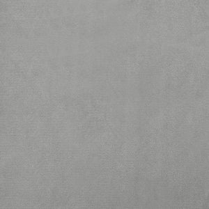 Hundbädd ljusgrå 70x45x30 cm sammet