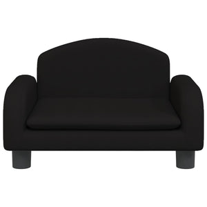 Hundbädd svart 50x40x30 cm tyg