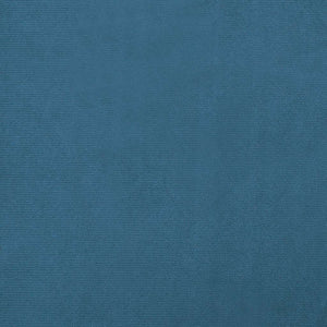 Hundbädd blå 70x45x33 cm sammet