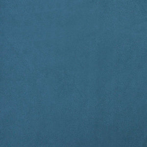 Hundbädd blå 100x50x21 cm sammet