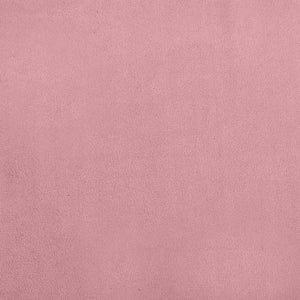 Hundbädd rosa 100x50x21 cm sammet