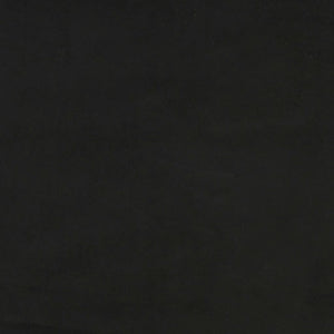 Sängram med huvudgavel svart 90x190 cm sammet