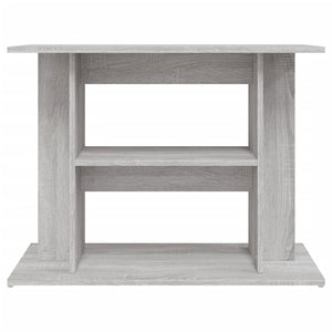 Akvariestativ grå Sonoma 80x35x60 cm konstruerat trä