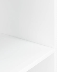 Akvariebänk vit 100x40x60 cm konstruerat trä