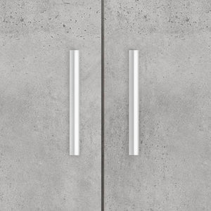 Akvariestativ betong grå 101x41x58 cm konstruerat trä