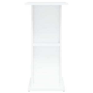 Akvariebänk vit 60,5x36x72,5 cm konstruerat trä