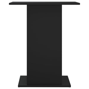 Akvariebänk svart 60,5x36x72,5 cm konstruerat trä