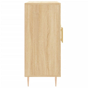 Skänk sonoma-ek 90x34x80 cm konstruerat trä