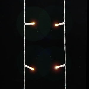 Julgransbelysning 320 LED varmvit 375 cm