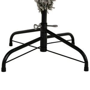 Plastgran med snö gångjärn 240 cm