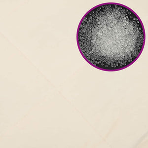 Tyngdtäcke gräddvit 200x225 cm 9 kg tyg