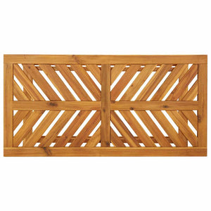 Trädgård loungemöbler 3 pcs Brun Massivt Akaciaträ