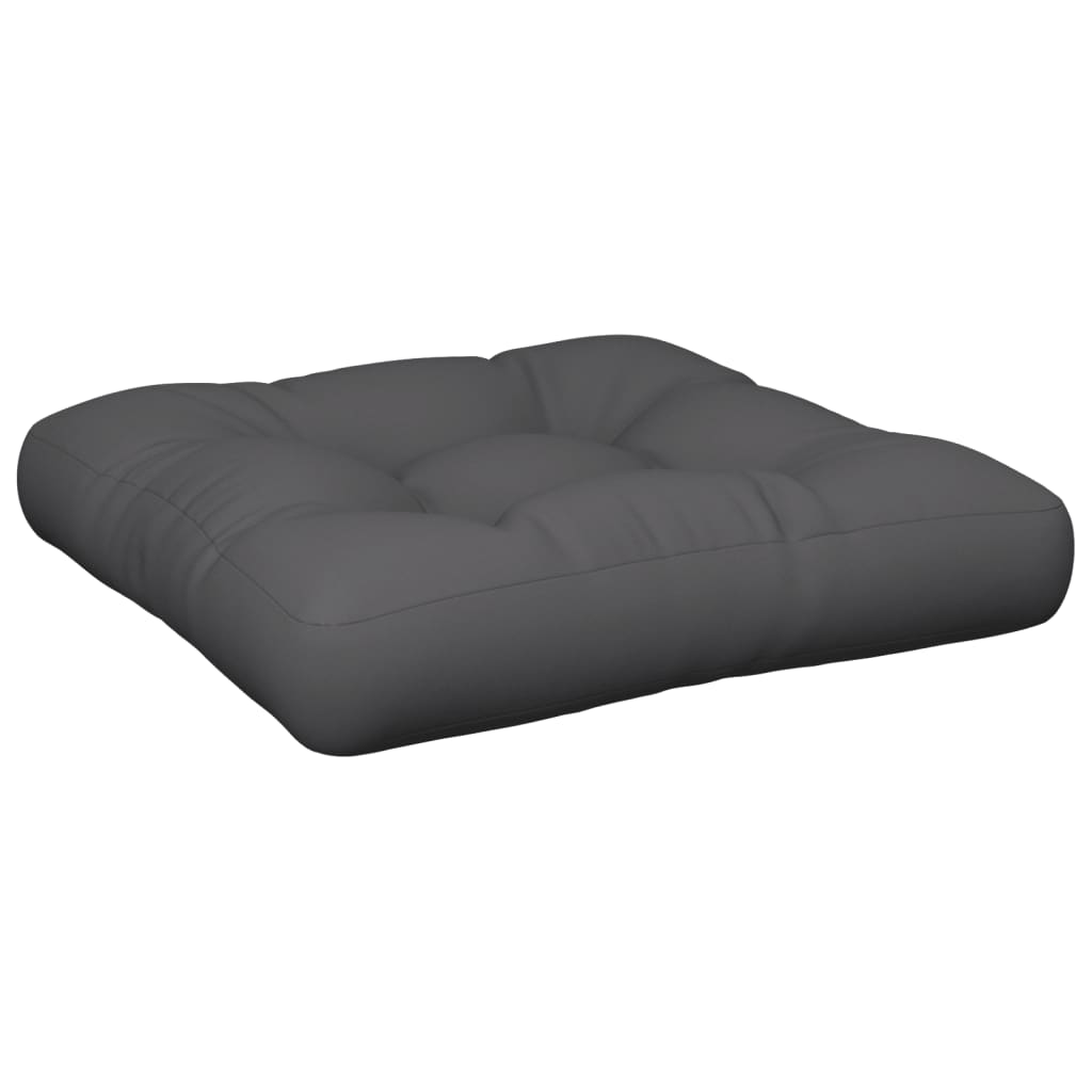 Palldyna antracit 60x60x12 cm tyg