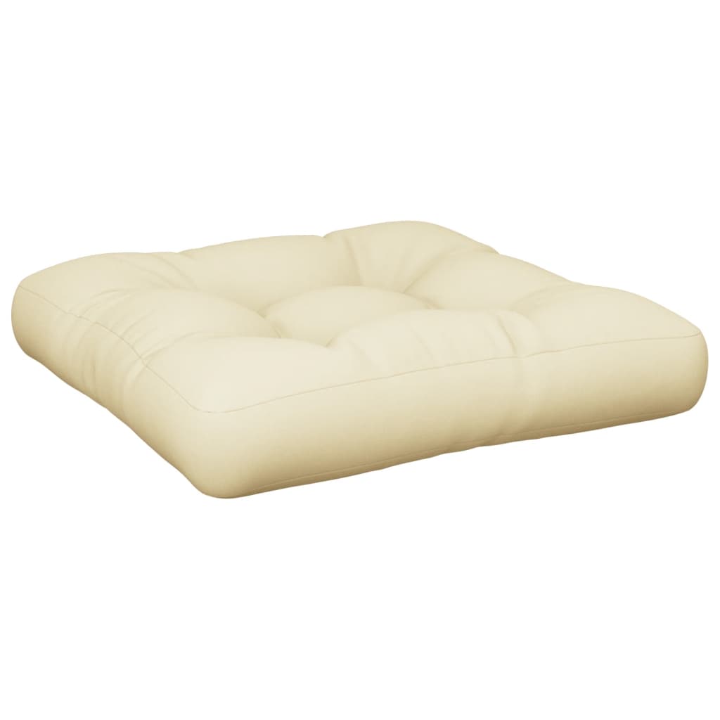Palldyna gräddvit 60x60x12 cm tyg