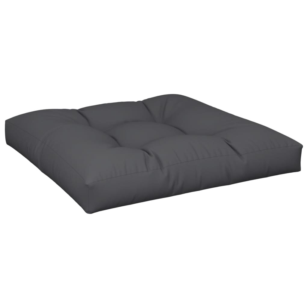 Palldyna svart 80x80x12 cm tyg
