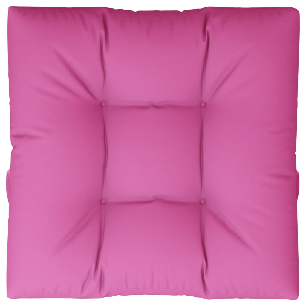 Palldyna rosa 80x80x12 cm tyg