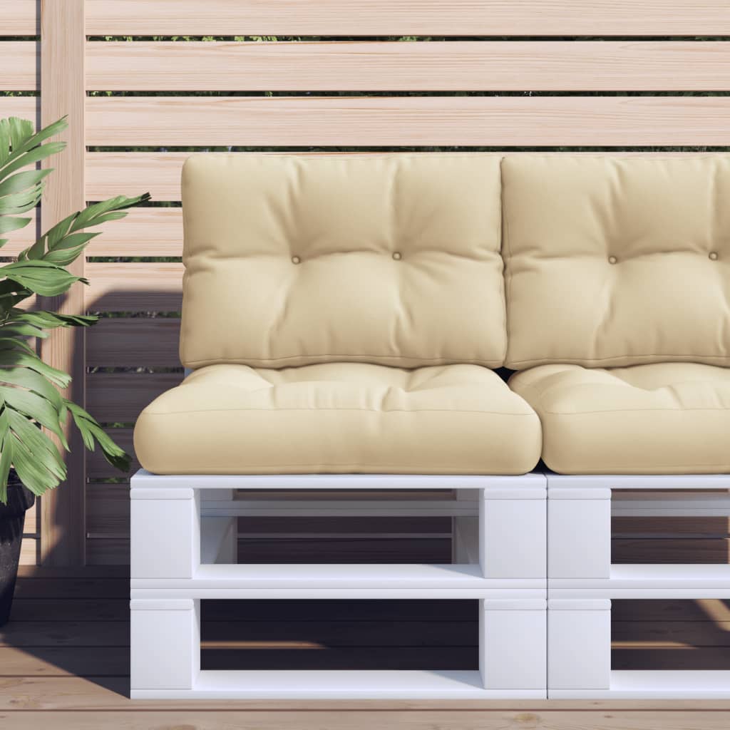Palldyna beige 60x40x12 cm tyg