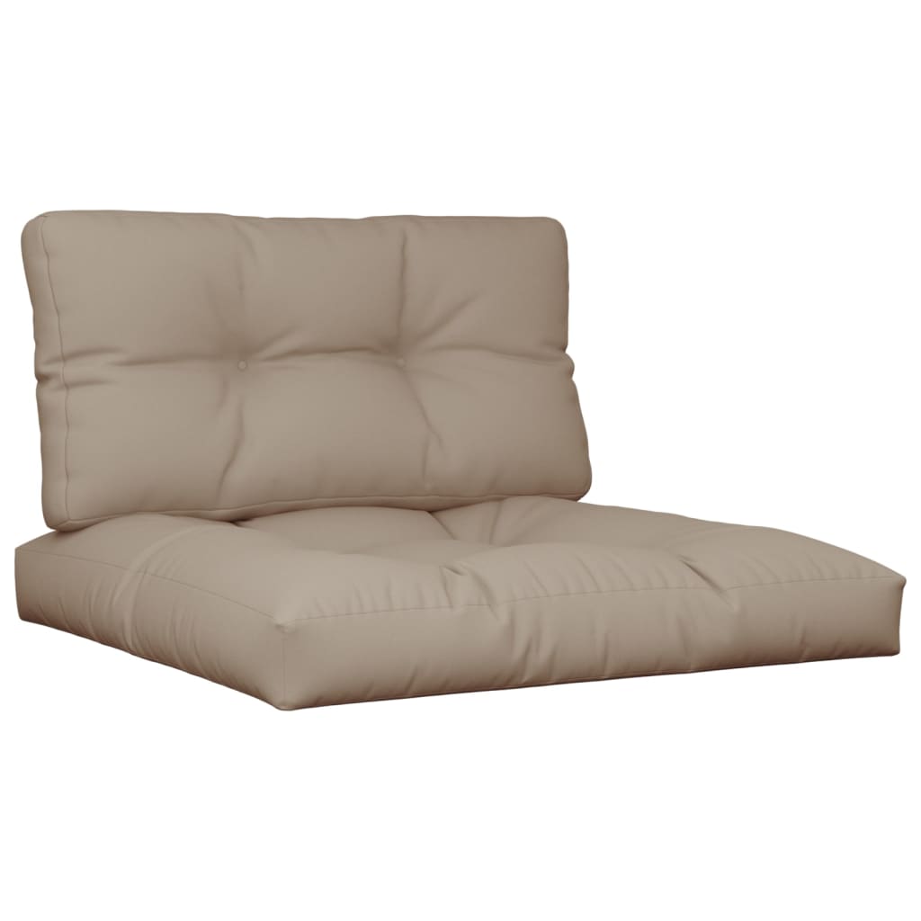 Palldynor 2 st taupe tyg