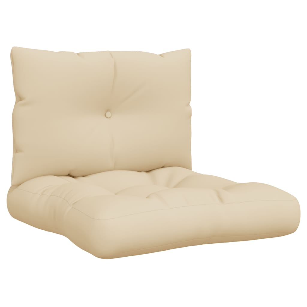 Palldynor 2 st beige tyg