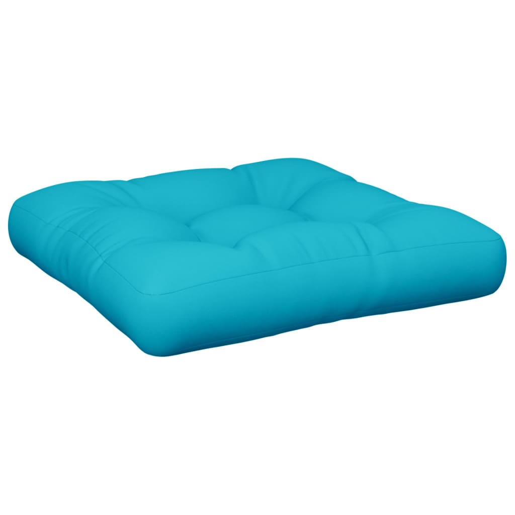 Dyna för pallsoffa turkos 60x61,5x10 cm Oxford-tyg