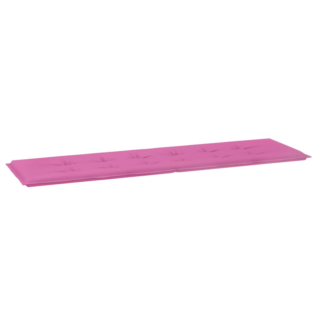 Bänk kudde Oxford Tyg Rosa 180 x 50 x 3 cm
