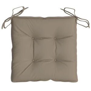 Palldynor 2 st taupe 50x50x7 cm oxfordtyg