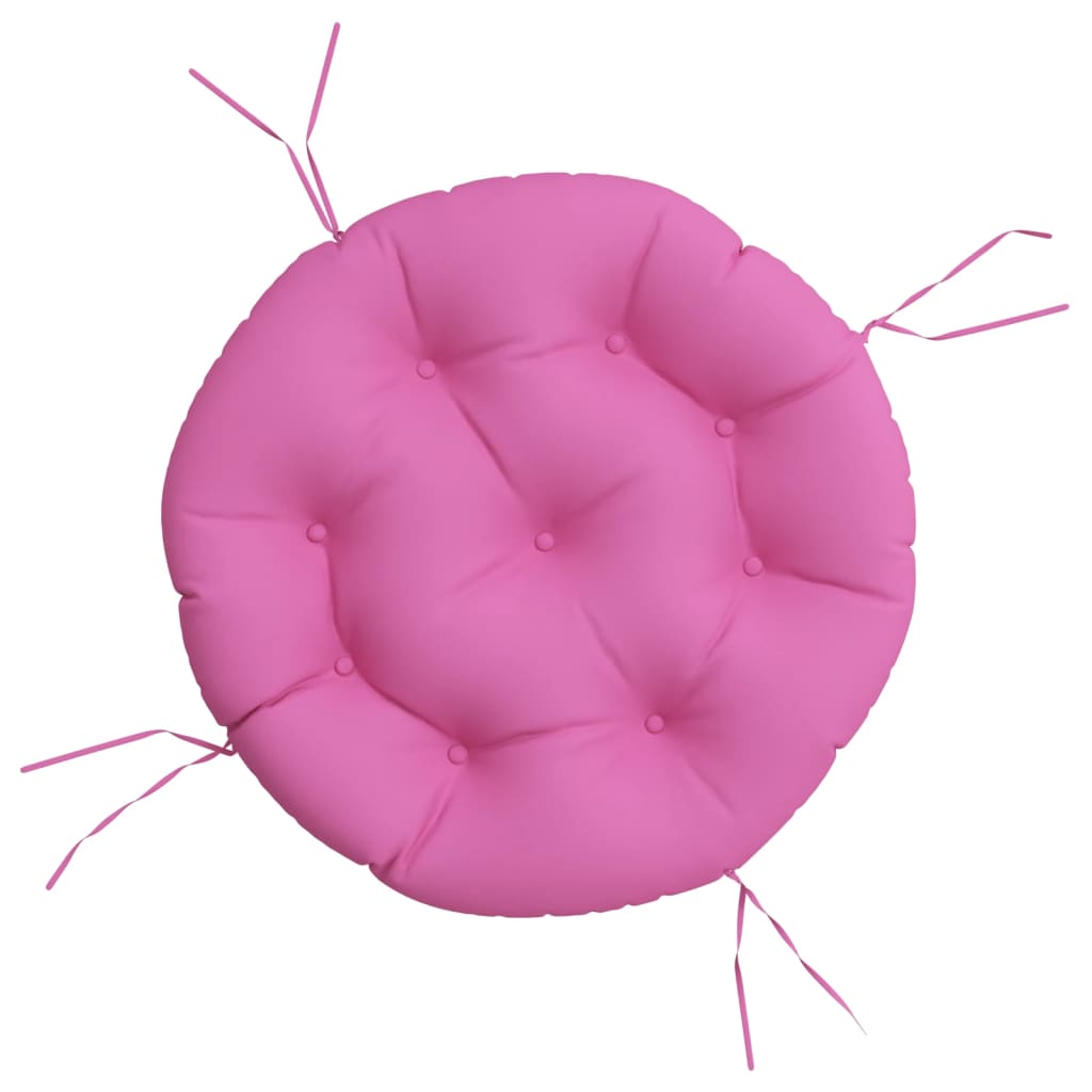 Rund dyna rosa Ø 60 x11 cm oxfordtyg