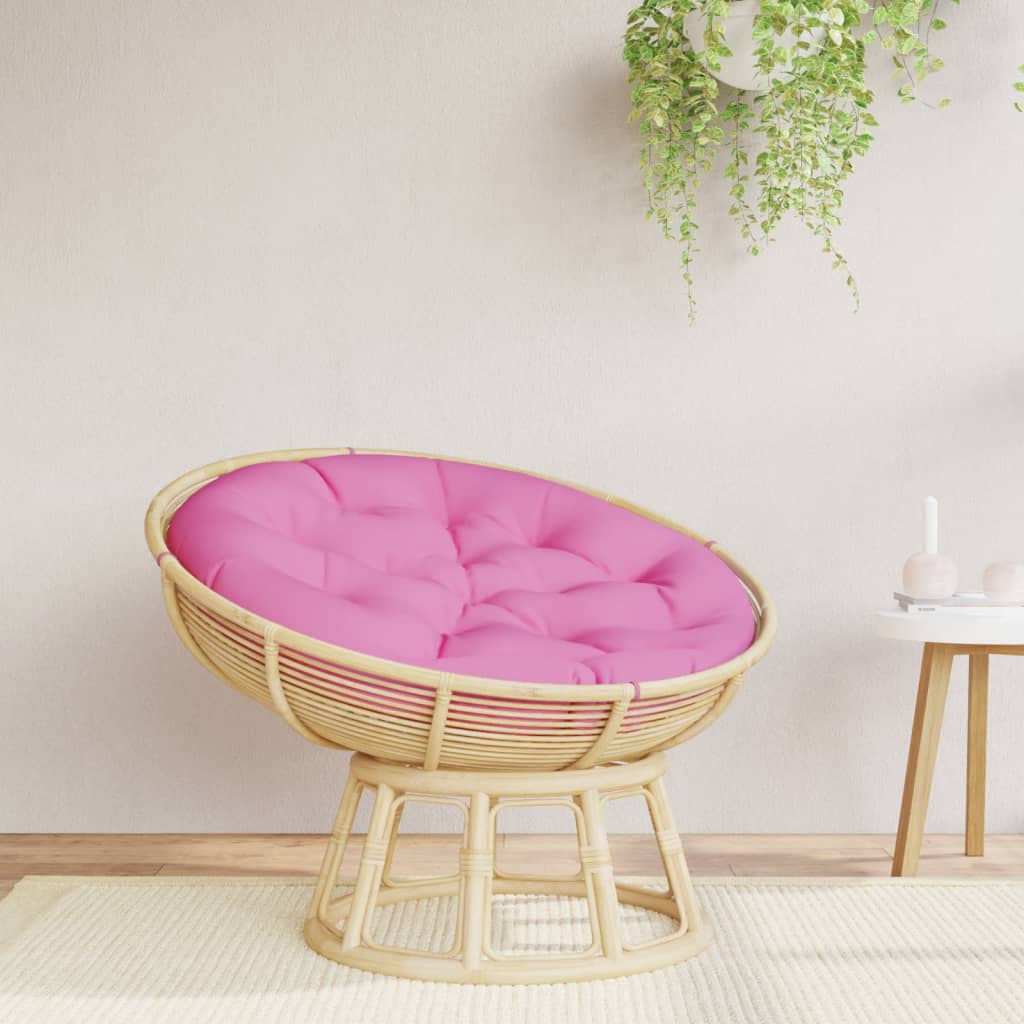 Rund dyna rosa Ø 100 x11 cm oxfordtyg