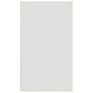 Magnetiskt insektsnät för fönster vit 80x140 cm