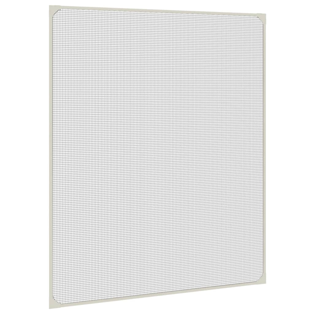 Magnetiskt insektsnät för fönster antracit 100x120 cm