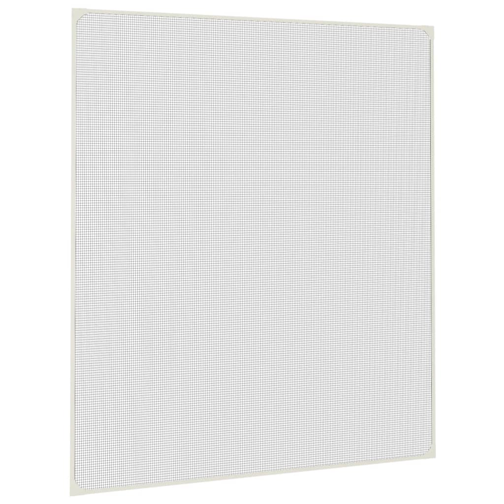 Magnetiskt insektsnät för fönster vit 130x150 cm
