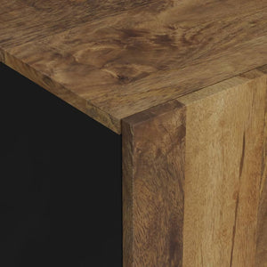 TV-skåp 105x33,5x46 cm massivt mangoträ och konstruerat trä