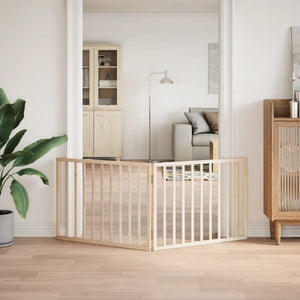 Hundgrind hopfällbar 2 paneler 160 cm poppelträ