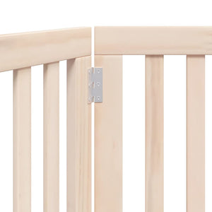 Hundgrind hopfällbar 2 paneler 160 cm poppelträ