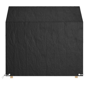 Överdrag för utomhusbänk 2st 8 ölj. 130x70x70/88 cm polyeten