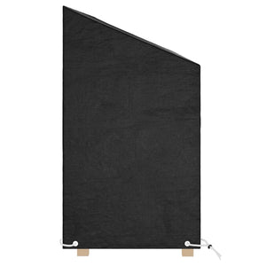 Överdrag för utomhusbänk 2st 12 ölj. 210x70x70/88 cm polyeten