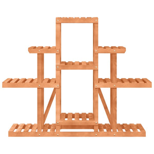 Växtställ 110x25x96 cm massivt granträ