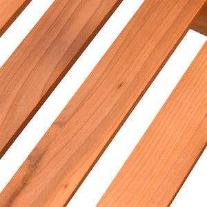 Växtställ med hjul 110x25x101 cm massiv furu