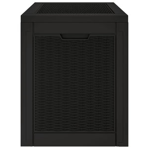 Dynbox svart 55,5x43x53 cm polypropen