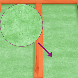 Fågelhus brun 60x58x160 massiv furu