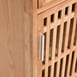 Badrumsmöbler 5 delar massivt valnötsträ