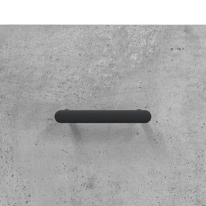 Sängbord 2 st betonggrå 40x35x47,5 cm konstruerat trä