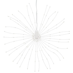 Julbelysning 8 st 140 LED kallvit 17 cm