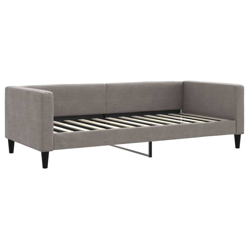 Dagbädd taupe 90x200 cm tyg