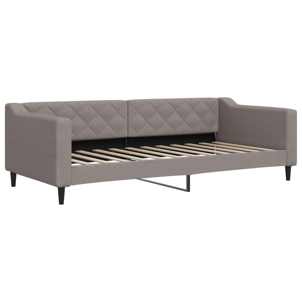 Dagbädd taupe 90x200 cm tyg